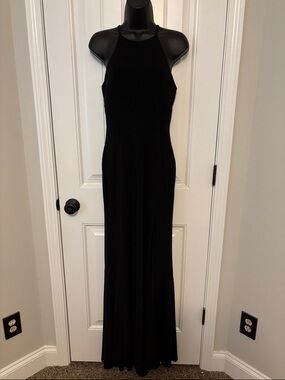 Jump Apparel Elegant Long Black Dress